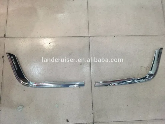 land cruiser pick up head lamp chrome trim head lamp cover