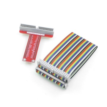 Raspberry Pi B+ T-T-Type GPIO لوحة التوسع وملحقات الكابلات 40p