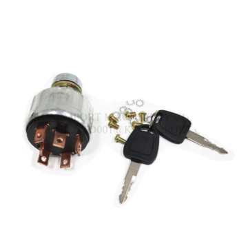 Excavator Ignition Switch for Caterpillar Models DH55, DH60-7, DH130, DH170, DH215-9E, DH220-3, DH220-5, DH220-9E 2549-1153B 301419-00106