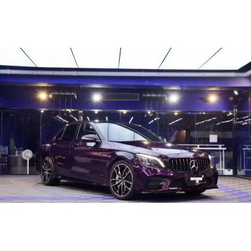 PET Gloss Metallic Midnight Purple Car Wrapping Film