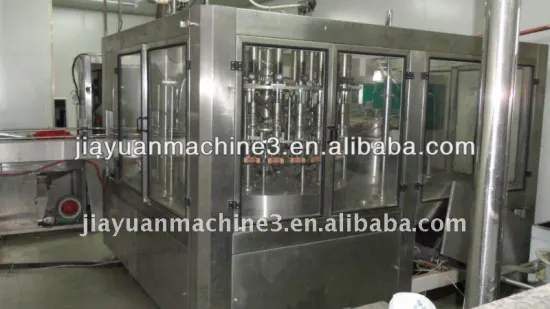 Bottle filling capping and labeling machine for water