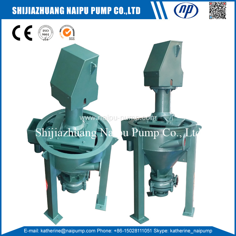 50ZJF-QV Vertical Mining Processing Froth Pump