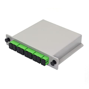 Lgx Sc Apc 1X8 Plc Fiber Optical Splitter