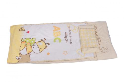 純粋な綿カバー幼児キルト枕