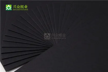 110gsm Black Paperboard Colored Cardboard Paper