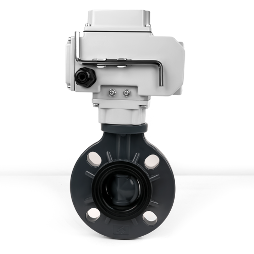 Katup Kupu-Kupu Kontrol Listrik untuk Keperluan Industri