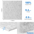 Lightweight 9mm 12mm PET acoustic panel