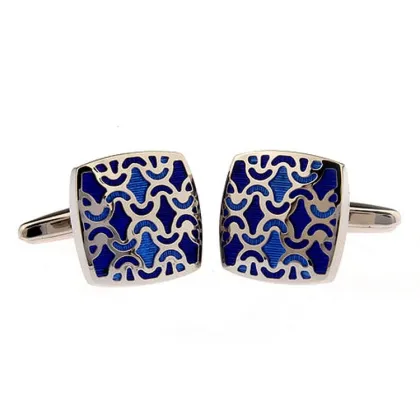 Fashion Custom Engrave Cufflinks High Quality Cubic Cufflinks