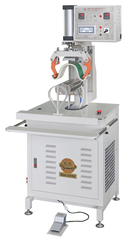 Hot And Cool Head Collar Creasing Machine