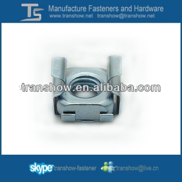Galvanized Carbon Steel M6 Square Cage Nut