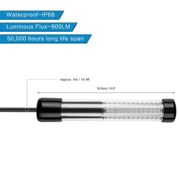 12V Podwodne LED LED Salking Light do łodzi i ryb morskich
