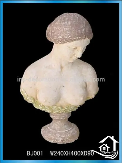 Sandstone imitation marble busts for sale