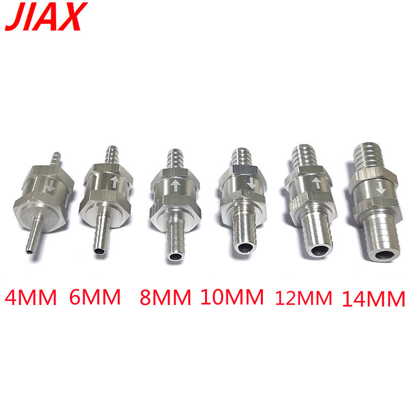 thumbnail image 2 of Presion Auto Labs 8mm (5/16") One Way Non-Return Check Valve – Aluminium For Petrol/Diesel Fuel Lines 2 of 2