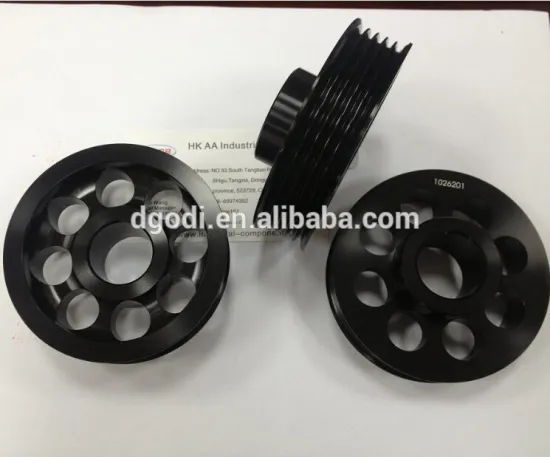 cnc machining aluminum motor drive pulley as motorcycle engine parts