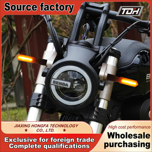 Luz de sinalização sequencial para motocicleta