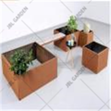 Stainless Steel Planter Boxes Steel Flower Pot