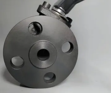 A105 two-piece forged flange ball valve