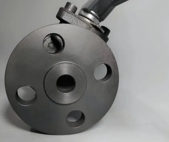 A105 two-piece forged flange ball valves