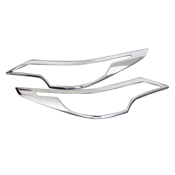 Chrome Headlight Lamp Cover for Toyota Fortuner (2020-2022)