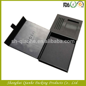 Black Gift Paper Box With Logo