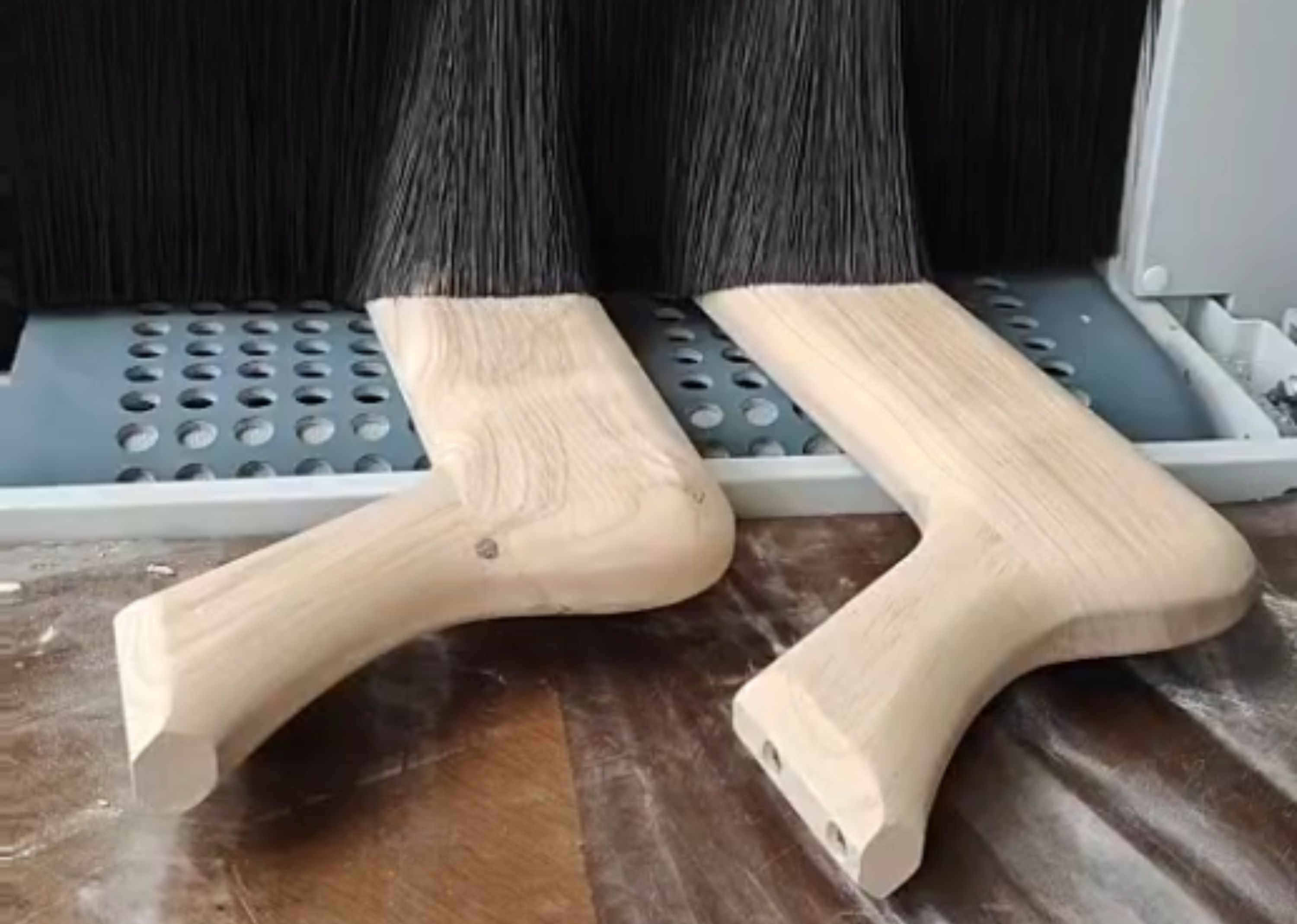 Woodworking round sander Bent wood stick Sanding machine
