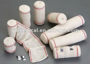 top sale Red(blue) thread Elastic crepe bandage