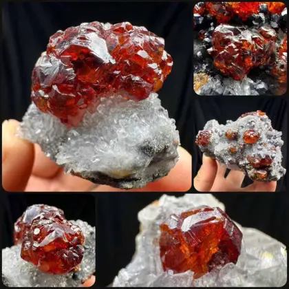 natural raw ore, mineral crystal cat Eye Stone