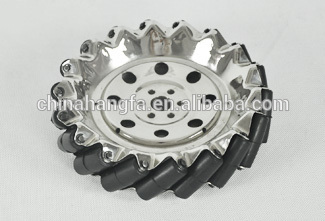 203.2mm steel mecanum directional wheel