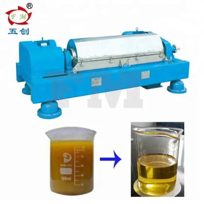Oilfield Industrial Decanter Centrifuge: Waste Oil and Water Separator Centrifuge