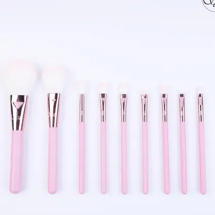 Luxury Synthetic Brush Set for Precise Makeup Techniques