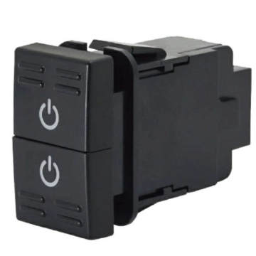 Reverse and Fog Light Dual Push Button Switch for Ford Ranger PX & Mazda BT-50 2011-2021