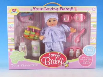 14" DOLL + ACCESSORIES