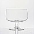 crystal clear cocktail glass round drinking glass