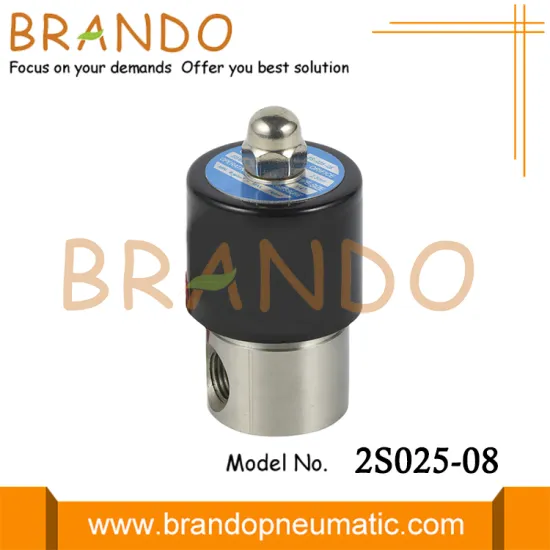 2S025-08 1/4'' SUS-08 Stainless Steel Solenoid Valve