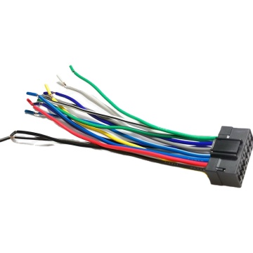 Wholesale Customized 16 Pin Automotive Radio Wire Harness Cable for JVC Aftermarket