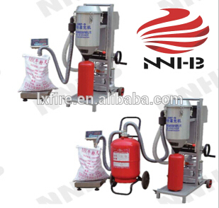 fire extinguisher filler/dry power filler