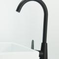 Black Brass Sink Tap Single Handle Kitchen Mixer Faucet