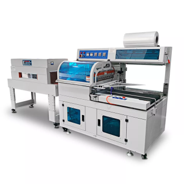 Automatic Heat Tunnel Shrink Machine with Plastic Cutting and Sealing