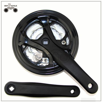 mountain bike crankset with chain guard