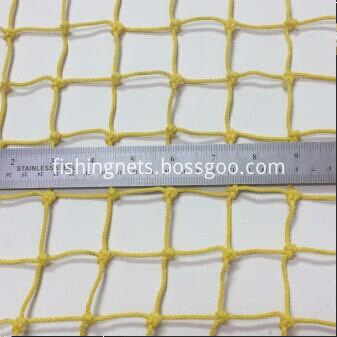 Hockey Safety Netting knotted 36-yellow