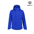 Giacca impermeabile da uomo con cappuccio e patta Storm