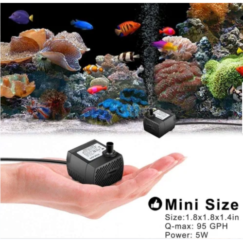 220V Submersível Fountain Aquarium Water Fish Pond Bomba