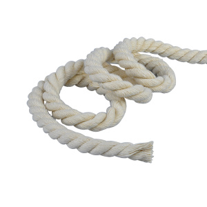 Trenzado de algodón trenzado de la cuerda para la ropa