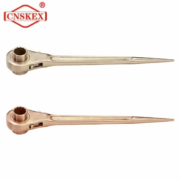 Non-spark  ratchet wrench aluminum bronze 24mm