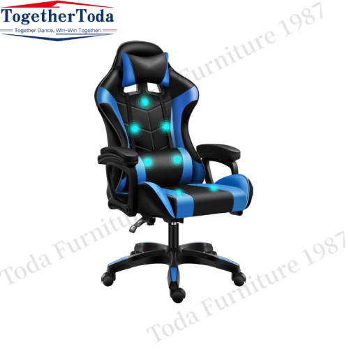 Computer Custom Adjustable Swivel PU Leather Gaming Chairs