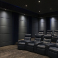 Painéis de parede acústicos de tecido personalizados para cinema