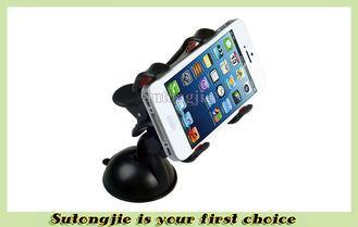 360 Rotating Dual Clip Universal Car Mobile Phone Holder Wi