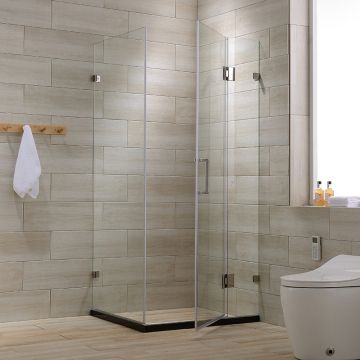 Chinese Factory Cheap Price Bathroom Frameless Tempered Glass Shower Door Enclosure