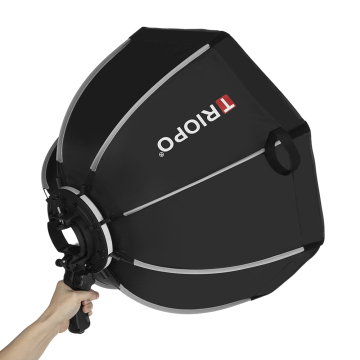 Triopo KS Fold Octagon Softbox Fonte Morso per le luci fotografiche TT520II