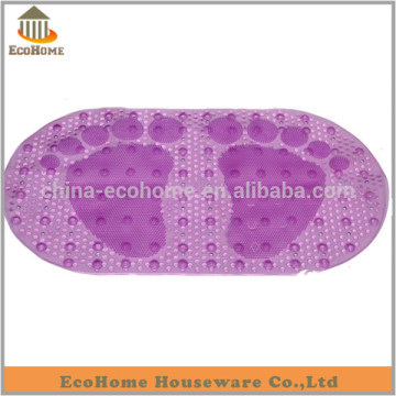 Hot sell printed bathroom pvc bath mat